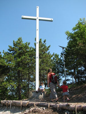 Dolomit tanösvény, Fénykereszt