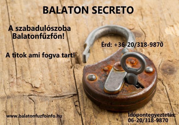 Balaton Secreto Szabadulószoba és Játszóház