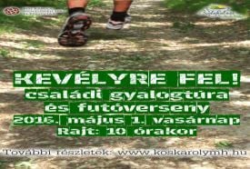 Budakalászi Majális: túra a Kevélyre és grillparti!