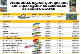 Crosswater vízisport kölcsönző – 3. kép