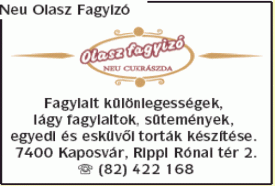 Neu Olasz Fagyizó Cukrászda