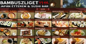 Bambuszliget Japán Étterem