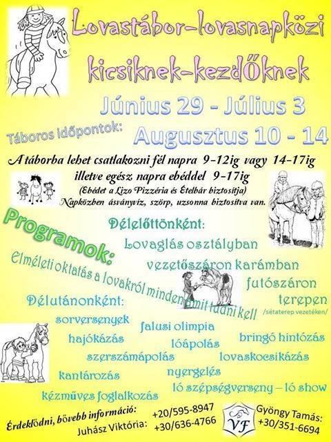 Lovastábor – lovasnapközi kicsiknek – kezdőknek