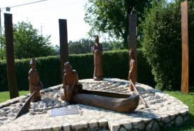 Balatoni halászok emlékműve – 3. kép