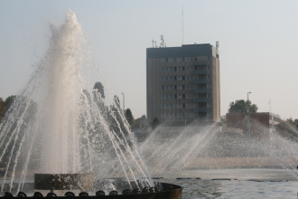 Egyetemi park és a reformáció debreceni személyiségeinek szobrai