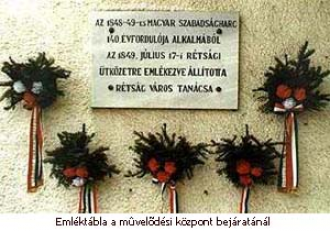 1848-49-es Emléktábla