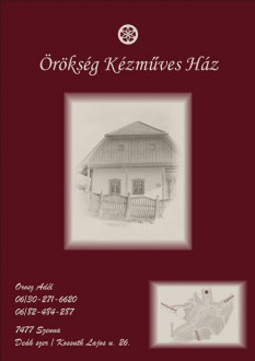 Örökség Kézműves Ház