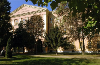 Református Gimnázium előtti tiszafák