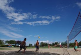 Strandröplabda pálya