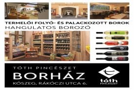 Tóth Pincészet Borház