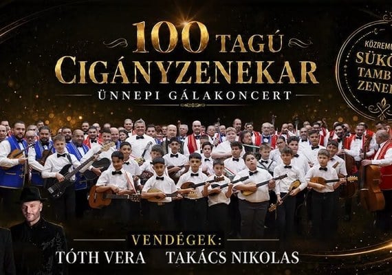 100 Tagú Cigányzenekar Ünnepi Koncertje