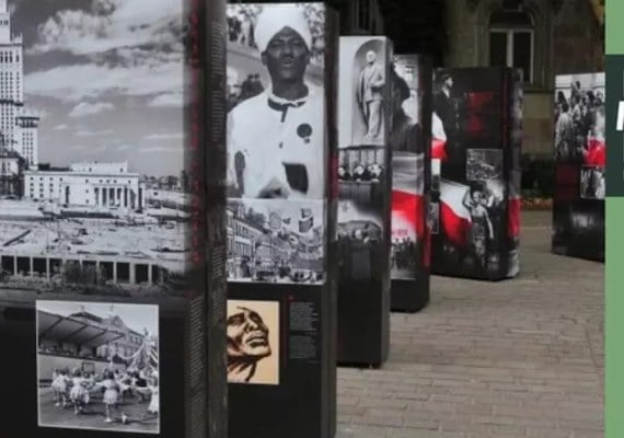 1956. Lengyelország–Magyarország - kiállításmegnyitó