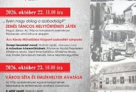 1956-os Forradalom és Szabadságharc emléknapja – Programsorozat