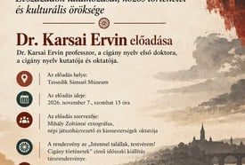 A cigányok és a magyarok kapcsolata – Dr. Karsai Ervin előadása