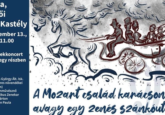 A Mozart család karácsonya, avagy egy zenés szánkóutazás – a Gödöllői Szimfonikus Zenekar családi koncertje