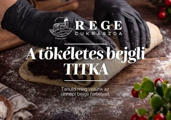 A tökéletes bejgli titka – bejglikészítő workshop