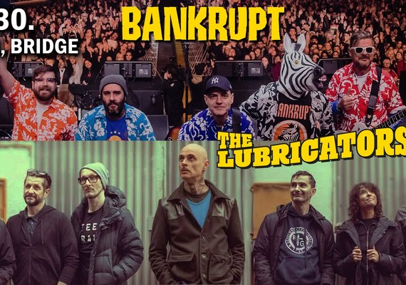 Bankrupt & The Lubricators koncert