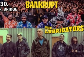 Bankrupt & The Lubricators koncert