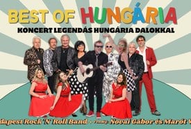BEST OF HUNGÁRIA – koncert legendás Hungária dalokkal