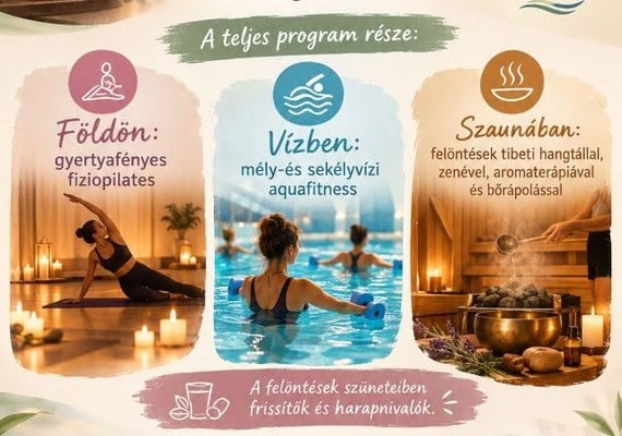 Body & Soul szauna est a Virágfürdőben