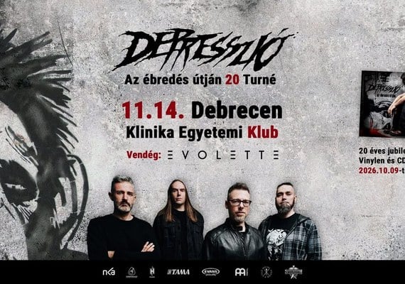 Depresszió – Az ébredés útján 20 Turné