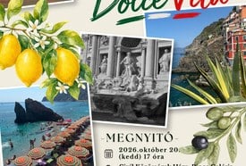 Dolce Vita – Gátonyiné Csicskár Andrea fotókiállítása