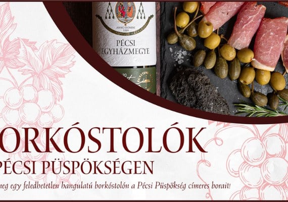 Egyéni borkóstolók a Pécsi Püspökségen