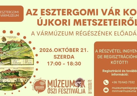 Előadás az esztergomi vár kora újkori metszeteiről