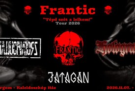 Frantic / Hologram / Hallucinatorz / Jatagán koncert