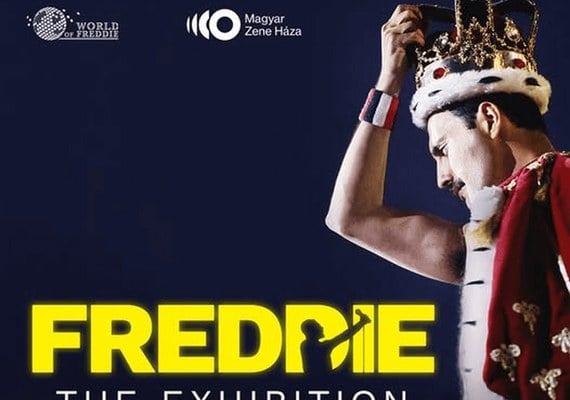 Freddie Mercury-kiállítás a Magyar Zene Házában
