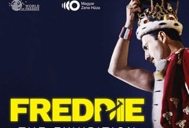 Freddie Mercury-kiállítás a Magyar Zene Házában