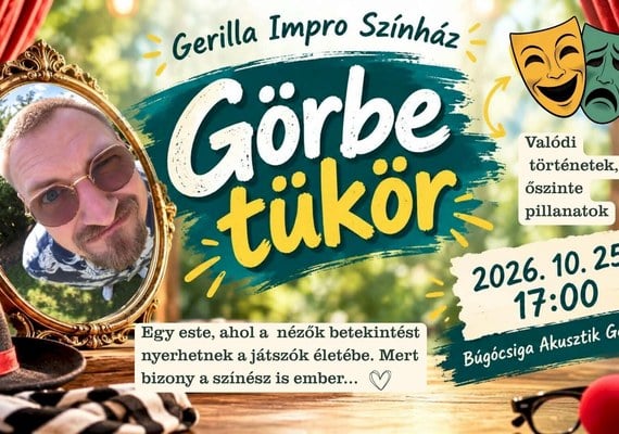 Görbe tükör – Improvizációs színházi est