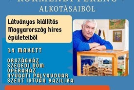 Gyufa makett kiállítás a Könyvtárban