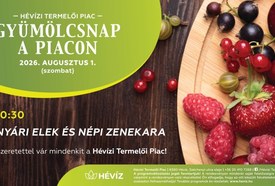Gyümölcsnap a piacon