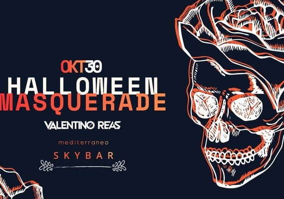 Halloween Masquerade a Mediterraneo Skybarban