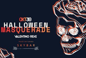 Halloween Masquerade a Mediterraneo Skybarban