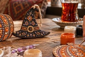 Halloweeni kézműves program az Oszmán Sátorban