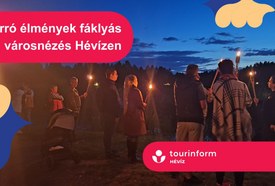 Hévízi Túrák / Forró élmények fáklyás séta – téli ingyenes városnéző program