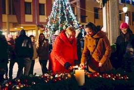 II. Adventi gyertyagyújtás