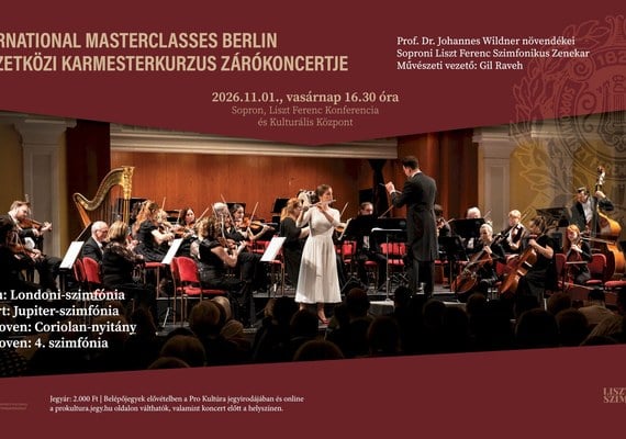 International Masterclasses Berlin – Nemzetközi Karmesterkurzus zárókoncertje