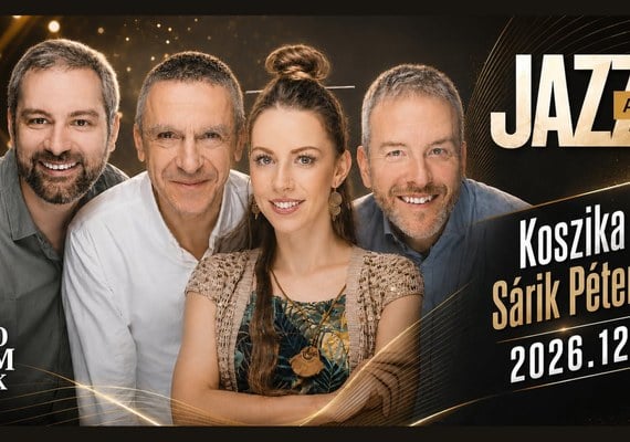 Jazz-a-vége koncertsorozat / Koszika és Sárik Péter Trió