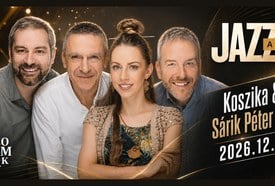 Jazz-a-vége koncertsorozat / Koszika és Sárik Péter Trió