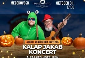 Kalap Jakab koncert a Balneo Hotelben