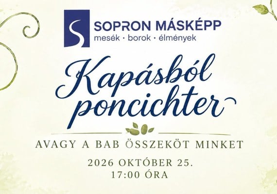 Kapásból poncichter – avagy a bab összeköt minket séta