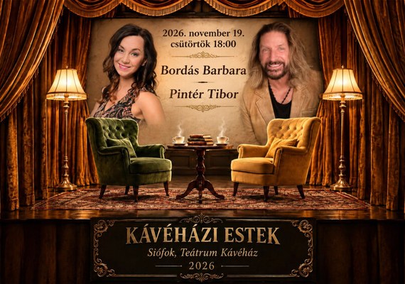 Kávéházi estek – Bordás Barbara és Pintér Tibor