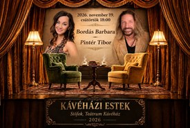 Kávéházi estek – Bordás Barbara és Pintér Tibor
