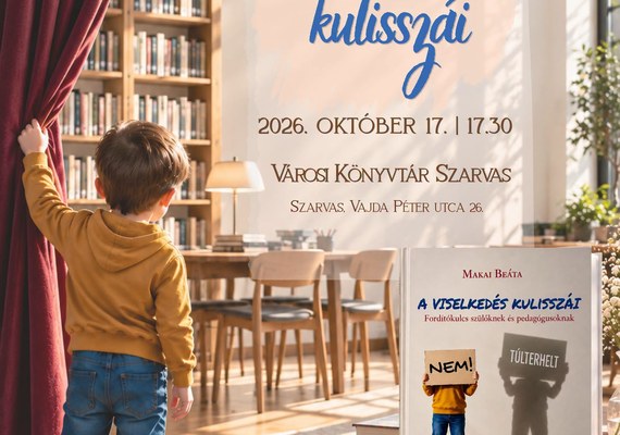 Könyvbemutató – Makai Beáta: A viselkedés kulisszái