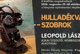 Leopold László: Hulladékvasszobrok