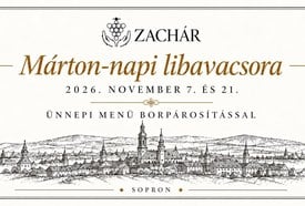 Márton-napi libavacsora a Zachár Pincében