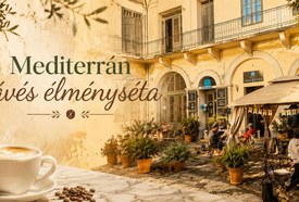 Mediterrán kávés élményséta
